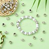 50Pcs 5 Styles Tibetan Style Alloy Beads FIND-CJ0003-62-6