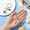 Alloy Enamel & Rhineston & Plastic Keychain KEYC-YW00076-01-5