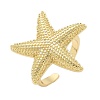 Brass Cuff Finger Rings for Women RJEW-U033-09G-02-4