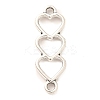 Tibetan Style Alloy Connector Charms FIND-NH0001-12AS-1
