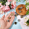 9Pcs 3 Colors Tibetan Style Alloy Pendant Bail FIND-CA0011-04-3