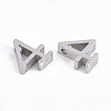 Tarnish Resistant 304 Stainless Steel Pendants STAS-T041-09-4-2