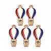 Alloy Enamel Pendants ENAM-N055-010A-NR-1