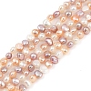 Natural Cultured Freshwater Pearl Beads Strands PEAR-P064-19B-13M-1