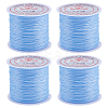4 Rolls Flat Elastic Crystal String EW-SC0001-05A-1
