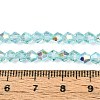 Transparent Glass Beads Strands EGLA-N021-4mm-02-4