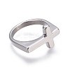 Tarnish Resistant 304 Stainless Steel Finger Rings RJEW-O032-12P-19mm-2