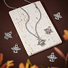30Pcs Tibetan Style Alloy Pendants TIBEP-UN0001-14-2