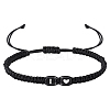 1Pc Adjustable Nylon Cord Braided Bracelets for Women Men BJEW-LP0001-31A-I-1