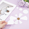 3 Bags 3 Styles Paper Quilting Templates DIY-GF0008-75-3