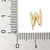 304 Stainless Steel Letter Connector Charms STAS-M108-01G-23-3
