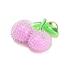 AB Color Alloy & Resin Beaded Pendants RE-CBA4A70-02D-2