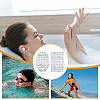 180Pcs 2 Styles PU Baby Waterproof Ear Stickers AJEW-GA0008-18A-5