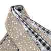 Christmas Linen Big Bowknot Pendant Decorations AJEW-S088-03D-2