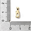 Synthetic Opal Flat Round Oval Charms KK-H089-05B-01-3