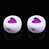 Opaque Acrylic Beads MACR-N008-57D-3