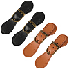 4Pcs 2 Colors Leather Toggle Buckle FIND-CL0002-20-1