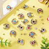 8 Styles Alloy Decorative Rivets BUTT-TA0001-19-7