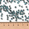Transparent Inside Colours Glass Seed Beads SEED-H002-A-C223-4