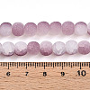 Crackle Glass Beads Strands GLAA-N009-8mm-05-4