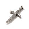 Non-Tarnish 304 Stainless Steel Pendants FIND-A038-21P-2