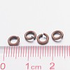 Brass Open Jump Rings JRC5MM-R-3