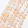 Natural Druzy Geode Agate Bead Strands G-K166-09-10mm-01-3
