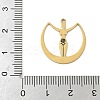 201 Stainless Steel Pendants STAS-H480-03G-3