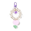 Flower Acrylic Pendant Decorations LS-HJEW-F019-04-1