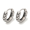316 Surgical Stainless Steel Hoop Earrings for Women and Men EJEW-D096-15C-AS-1