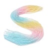 Transparent Gradient Color Glass Beads Strands GLAA-G101-2mm-01-2