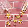 Alloy Enamel Pendants ENAM-SZ0001-17G-2