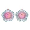 201 Stainless Steel Pendants STAS-I329-01RC-1