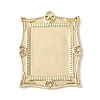 Brass Pendant Cabochon Settings KK-V005-01G-04-1