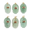 Natural Green Aventurine Pendants X-G-Z134-05A-1