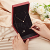 Rectangle PU Leather with Lint Jewelry Storage Box AJEW-WH0505-86A-02-3