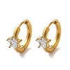 Golden 304 Stainless Steel Hoop Earrings EJEW-K271-01C-G-1