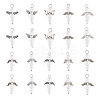 Glass & Alloy Pearl Pendants HJEW-TAC0058-2