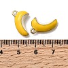 304 Stainless Steel Enamel Pendants STAS-A127-01G-3