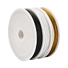 3 Rolss 3 Colors Tiger Tail Craft Wire FIND-YW0007-80-1