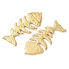 Textured 304 Stainless Steel Big Pendants STAS-Z177-04G-2