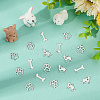 30Pcs 3 Style 304 & 201 Stainless Steel Pendants STAS-AR0001-82-4