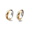 304 Stainless Steel Hoop Earrings LS-EJEW-Z123-01B-GP-4