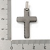 304 Stainless Steel Pendants STAS-F307-12EB-3