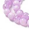 Crackle Glass Beads Strands GLAA-U001-8mm-04-2
