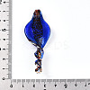 Handmade Gold Sand Lampwork Big Pendants LAMP-T023-09A-3