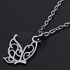 Non-Tarnish 201 Stainless Steel Pendant Necklaces LS-NJEW-S105-JN557-40-1-1