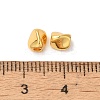 Rack Plating Brass Beads KK-S375-21G-2