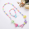 Plastic Beaded Necklaces & Beaded Bracelets WG32877-13-1