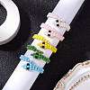 Glass Seed Bead Finger Rings RJEW-JR00875-01-1